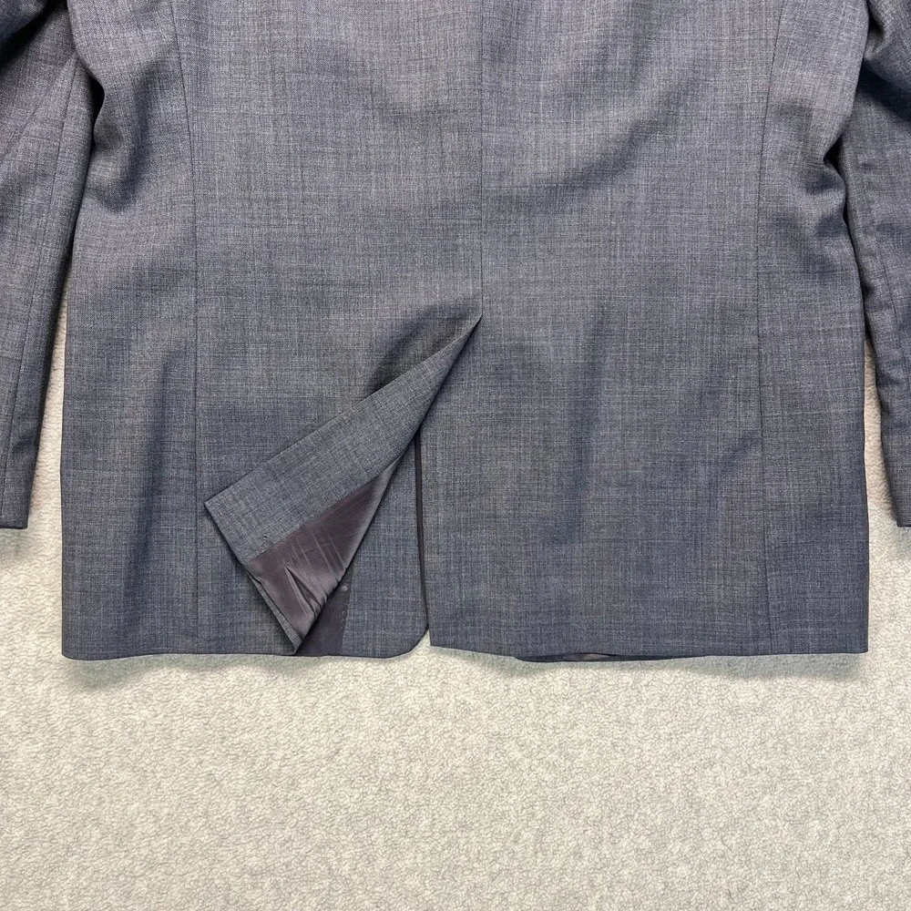 Lauren‎ Ralph Lauren Mens Suit Blazer Gray Lined Long Sleeve Classic Business 44